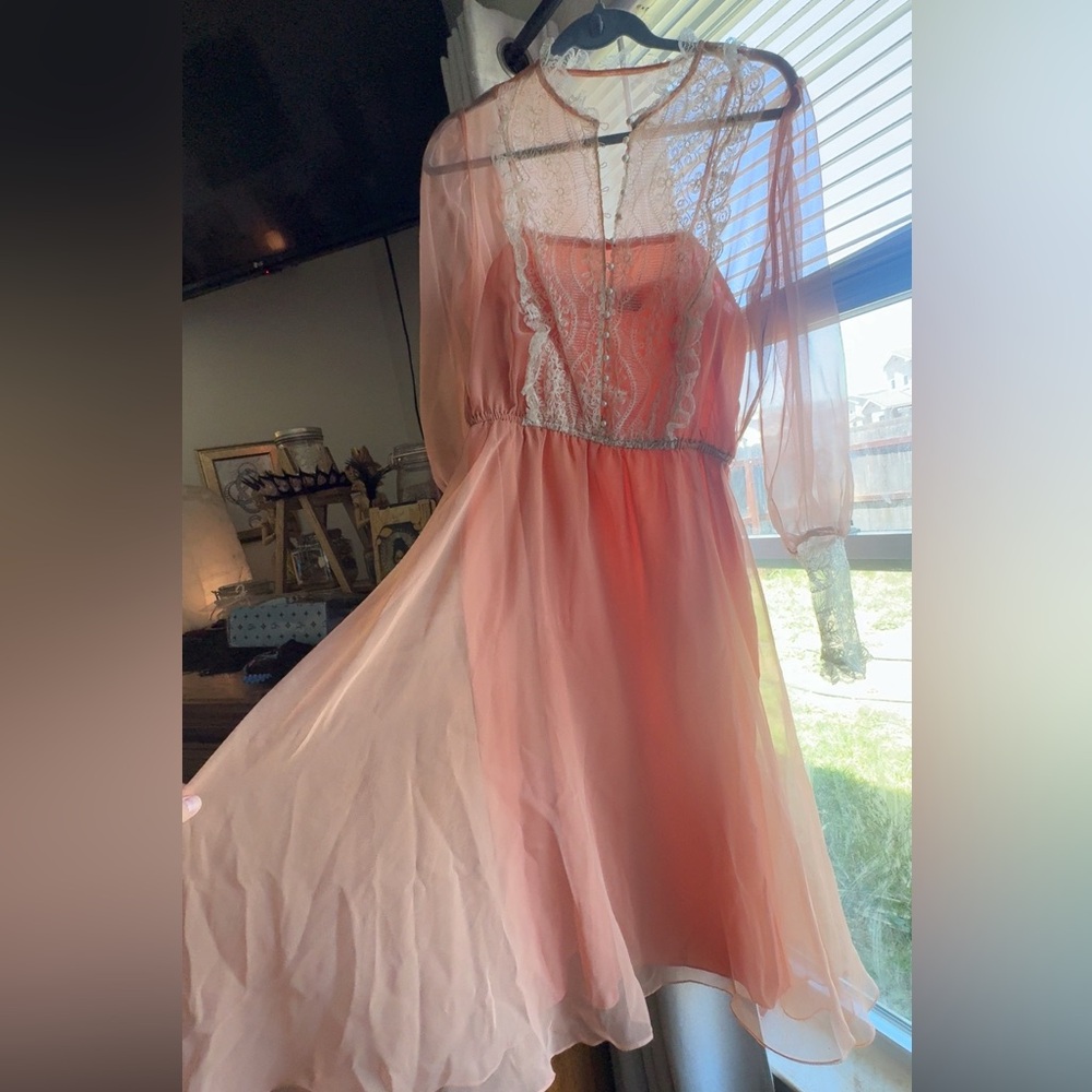 1940’s Norman Berg Lace Dress